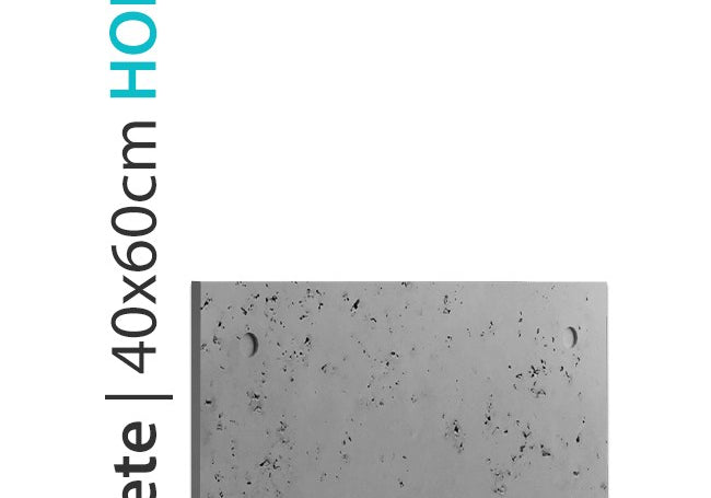PANEL DEKORACYJNY LOFT CONCRETE - HOLLOW - STONE GREY 40 X 60 CM OD PROGIP