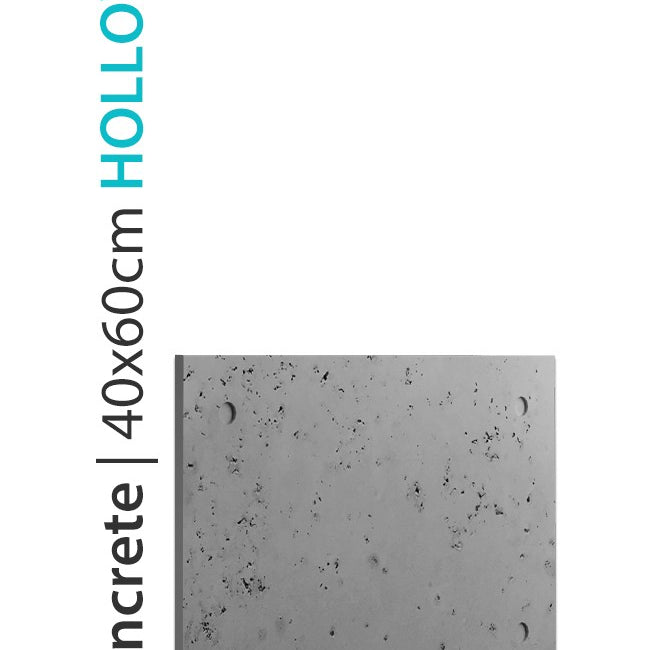 PANEL DEKORACYJNY LOFT CONCRETE - HOLLOW - STONE GREY 40 X 60 CM OD PROGIP