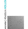 PANEL DEKORACYJNY LOFT CONCRETE - HOLLOW - STONE GREY 40 X 60 CM OD PROGIP