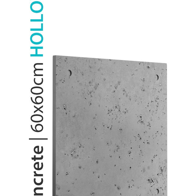 PANEL DEKORACYJNY LOFT CONCRETE - HOLLOW - STONE GREY 60 X 60 CM OD PROGIP