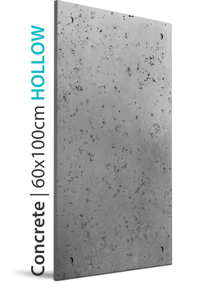 PANEL DEKORACYJNY LOFT CONCRETE - HOLLOW - STONE GREY 60 X 100 CM OD PROGIP