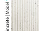 PANEL DEKORACYJNY LOFT CONCRETE - MODEL 12 - IVORY WHITE 60 X 60 CM OD PROGIP