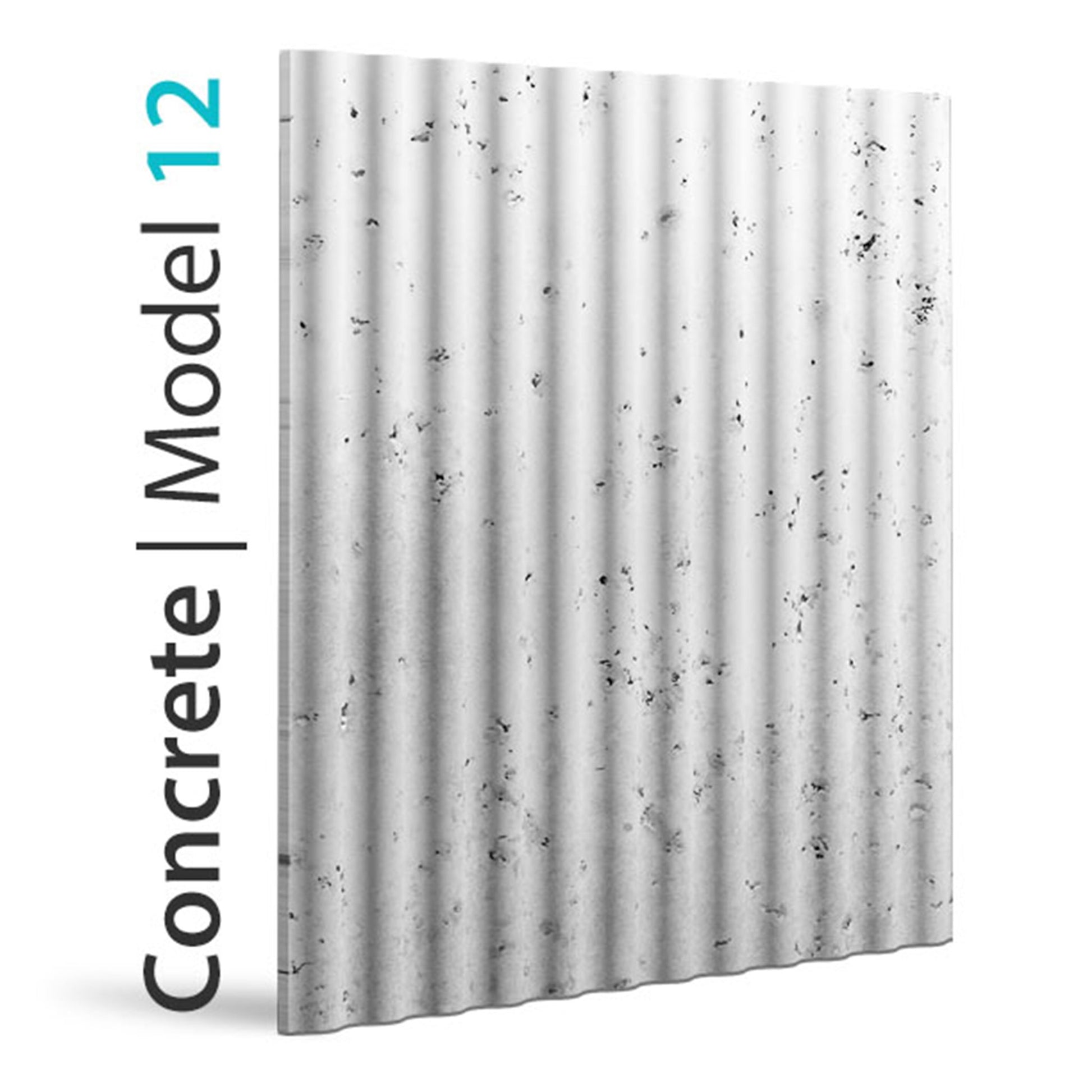 PANEL DEKORACYJNY LOFT CONCRETE - MODEL 12 - DOVE GREY 60 X 60 CM OD PROGIP
