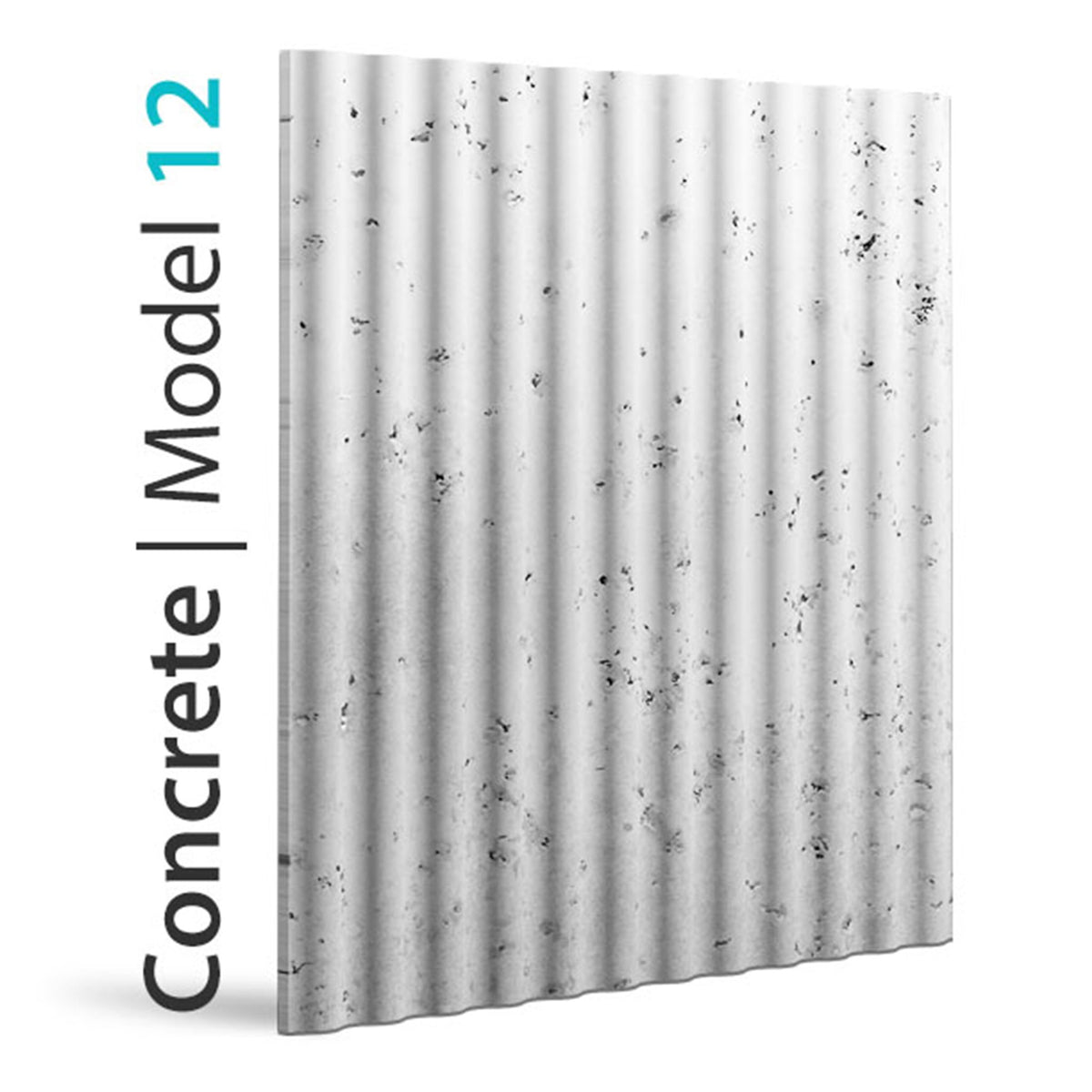 PANEL DEKORACYJNY LOFT CONCRETE - MODEL 12 - DOVE GREY 60 X 60 CM OD PROGIP