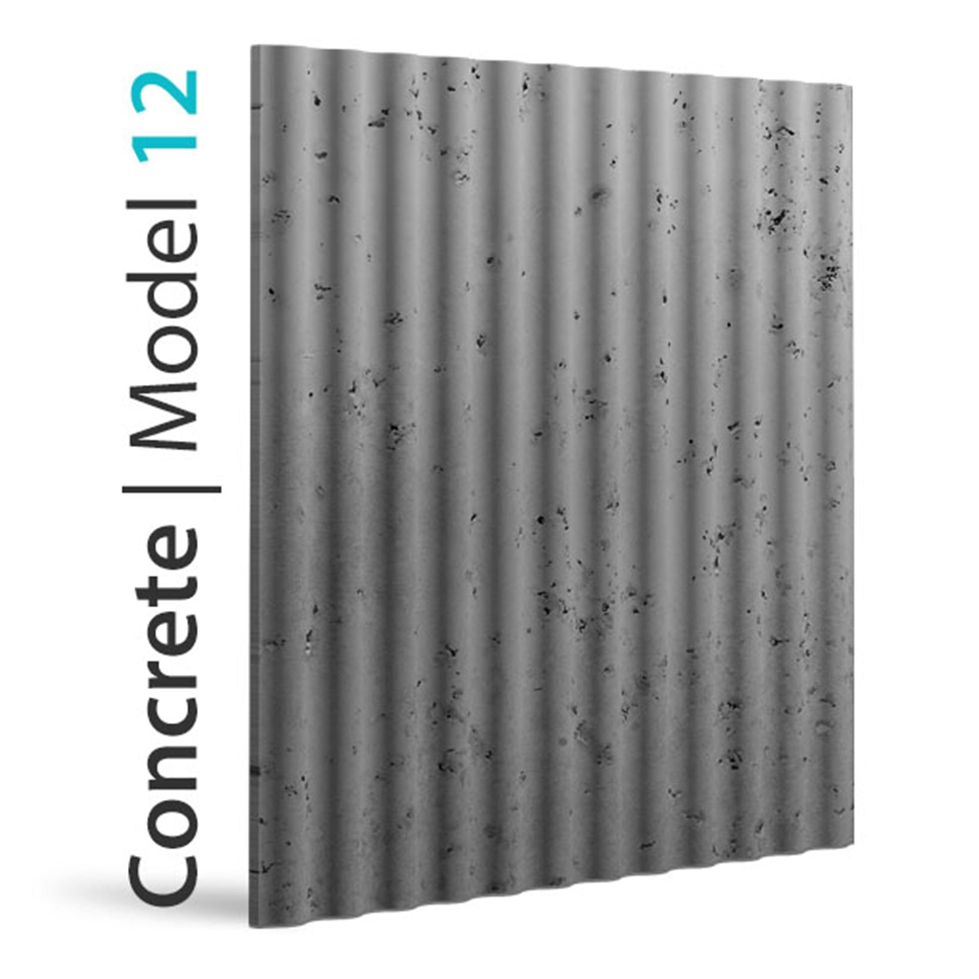 PANEL DEKORACYJNY LOFT CONCRETE - MODEL 12 - STONE GREY 60 X 60 CM OD PROGIP