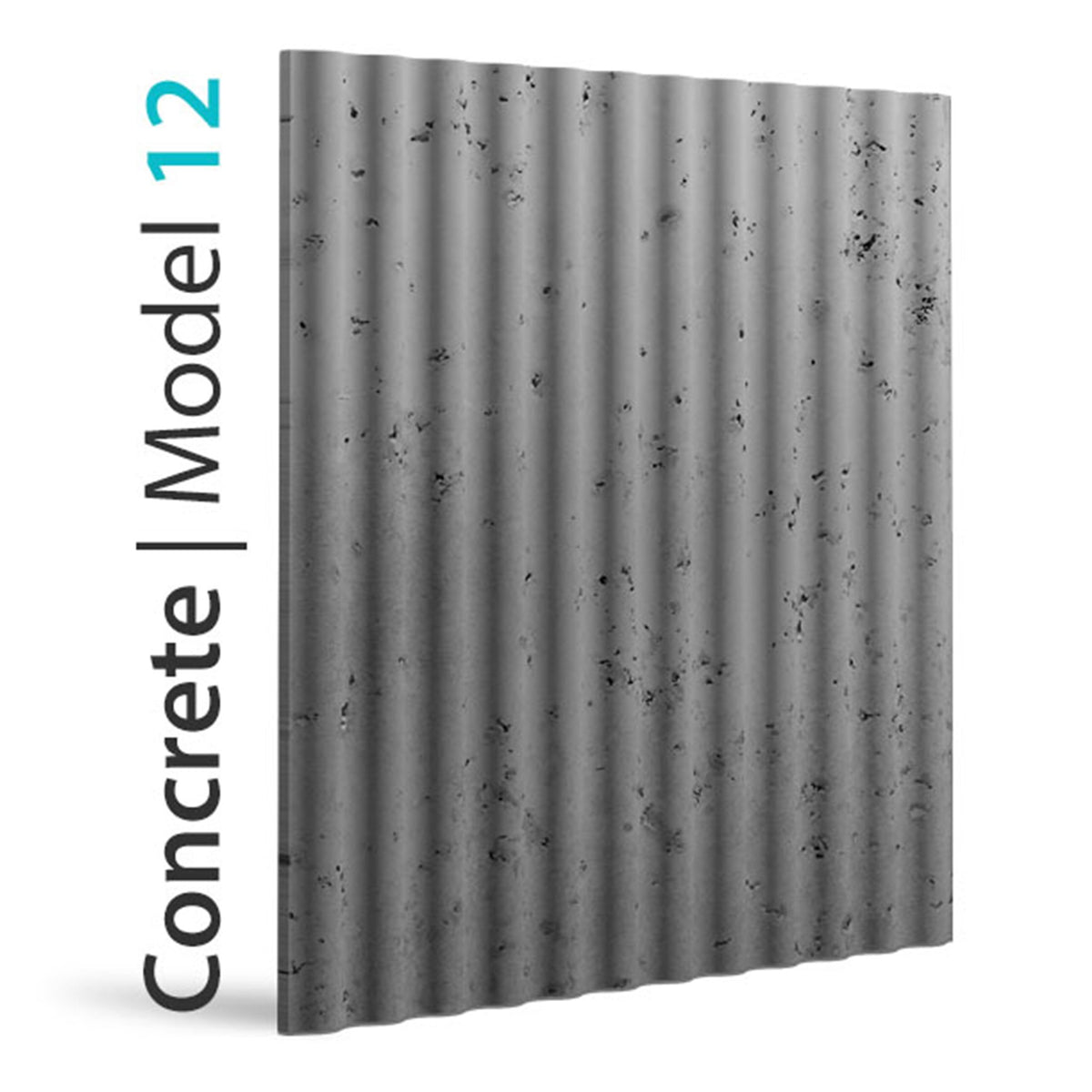 PANEL DEKORACYJNY LOFT CONCRETE - MODEL 12 - STONE GREY 60 X 60 CM OD PROGIP