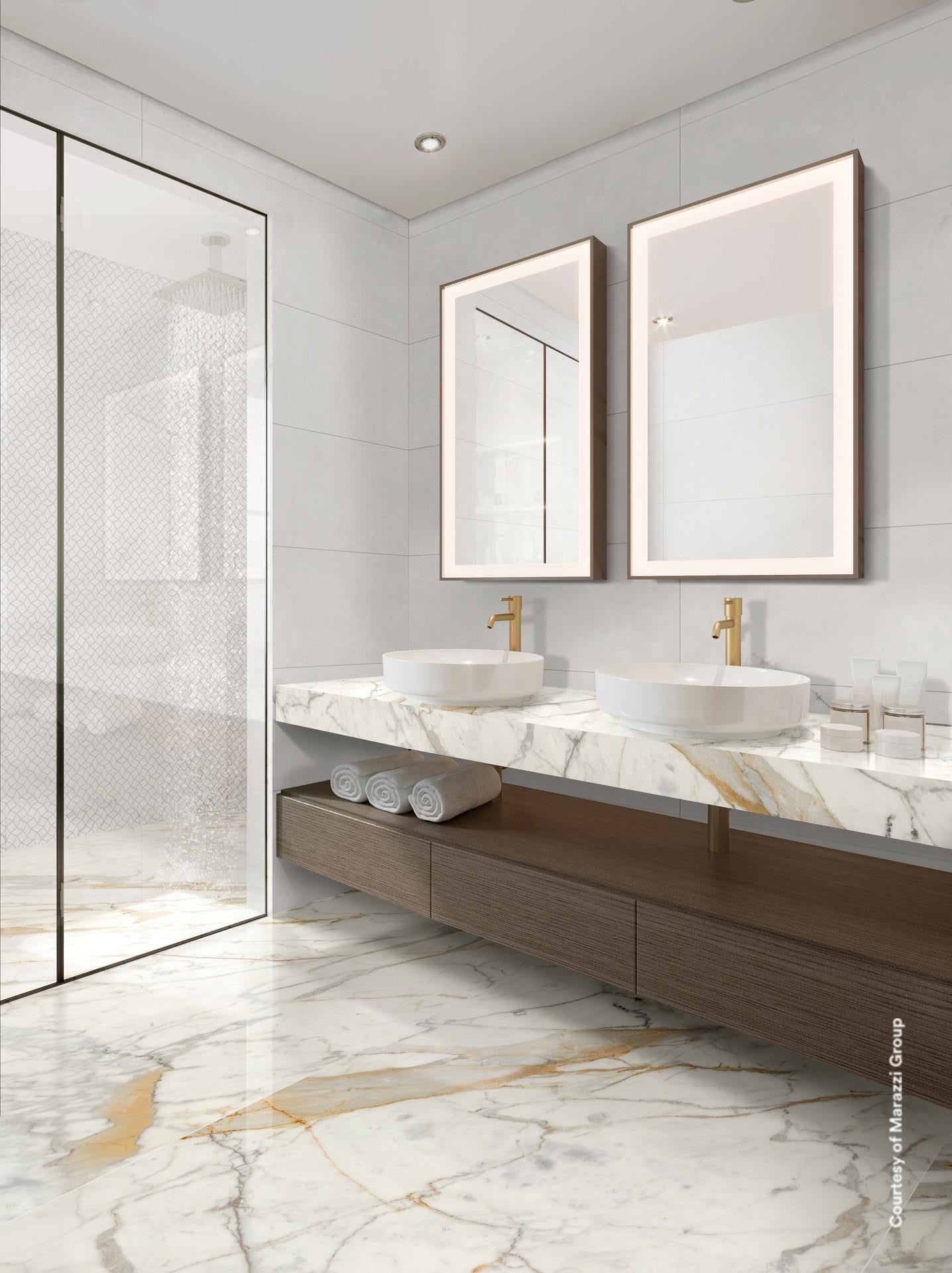 PŁYTKA CERAMICZNA CALACATTA MICHELANGELO 278 X 120 CM OD RAGNO