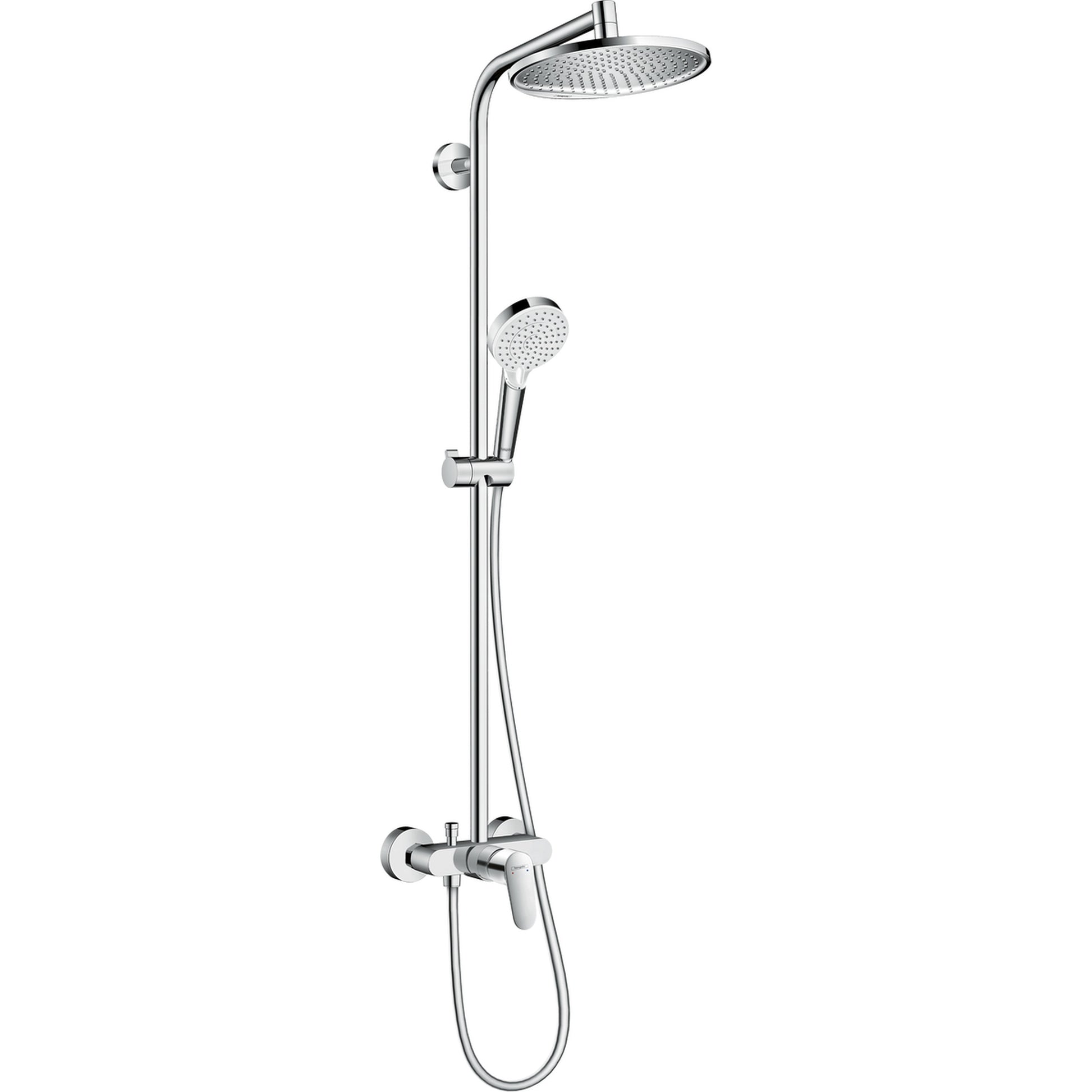 BATERIA WANNOWO-PRYSZNICOWA  CROMETTA S SREBRNY OD HANSGROHE 27269000