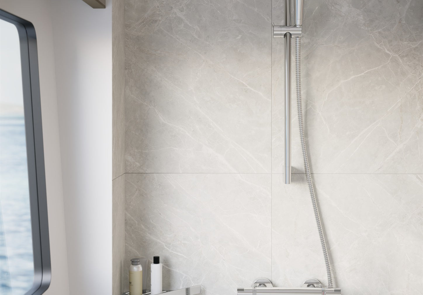 BATERIA UMYWALKOWA ECOSTAT COMFORT SREBRNY OD HANSGROHE 13116000