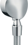 PRZYŁĄCZE KĄTOWE NATYNKOWA FIXFIT SREBRNY OD HANSGROHE 27505000