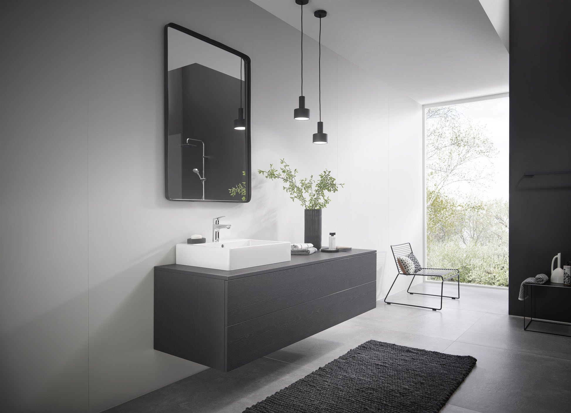BATERIA UMYWALKOWA NISKA FOCUS OD HANSGROHE 31517000