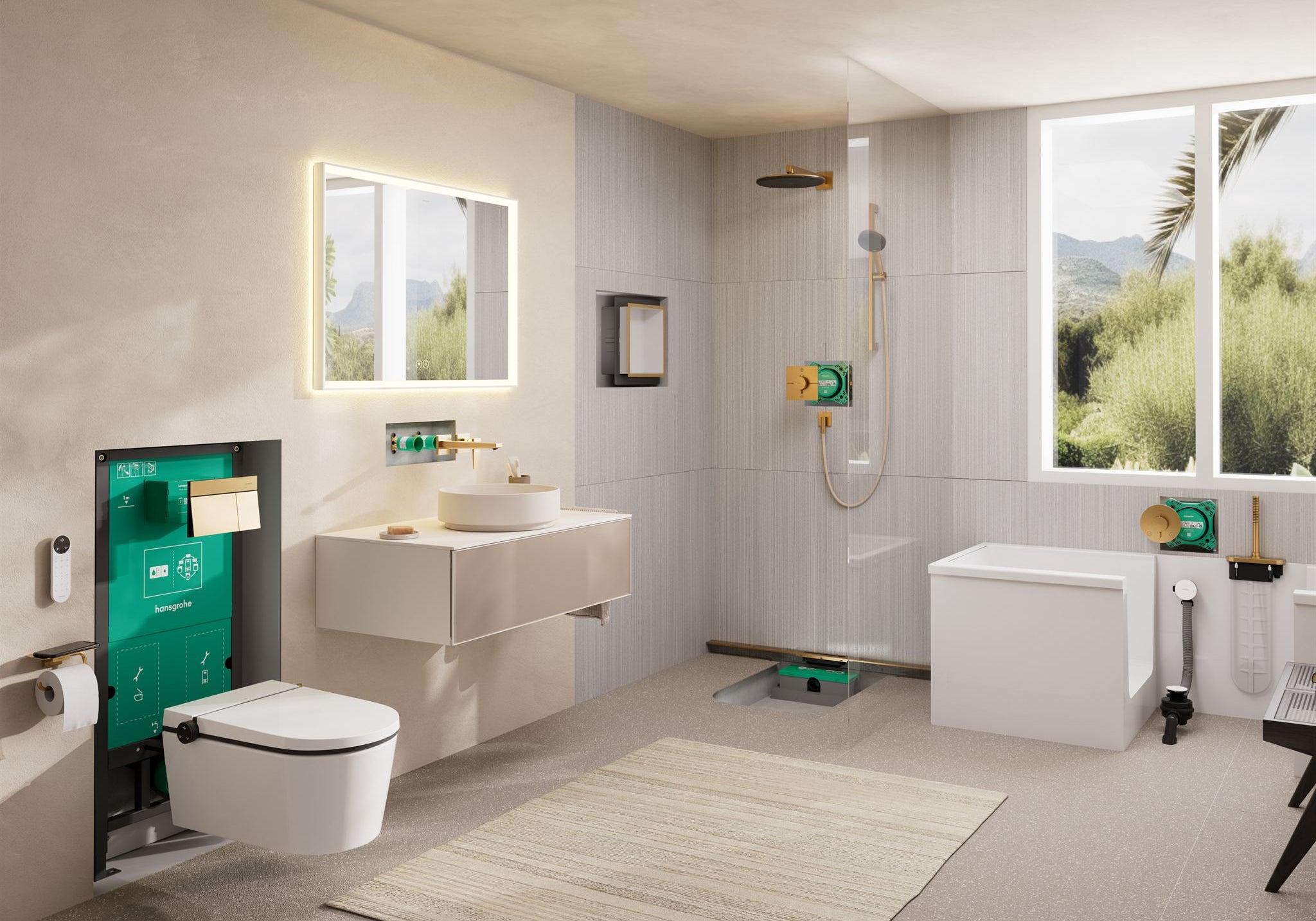 ELEMENT PODTYNKOWY  HANSGROHE OTHERS  OD HANSGROHE 13622180