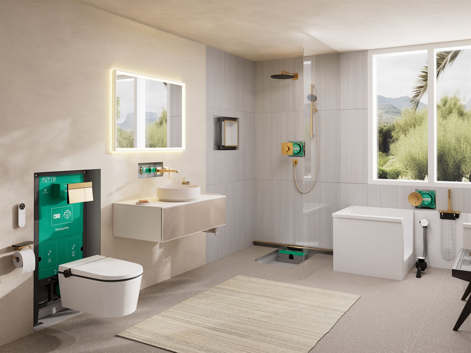 ELEMENT PODTYNKOWY  HANSGROHE OTHERS  OD HANSGROHE 13622180