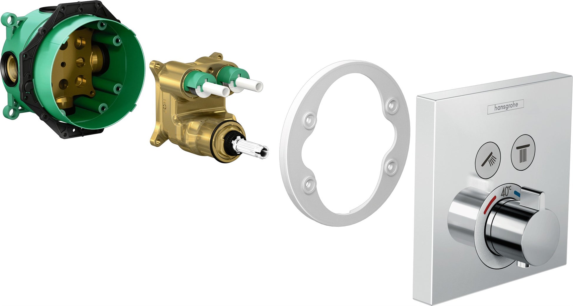 ELEMENT PODTYNKOWY  IBOX UNIVERSAL  OD HANSGROHE 01800180