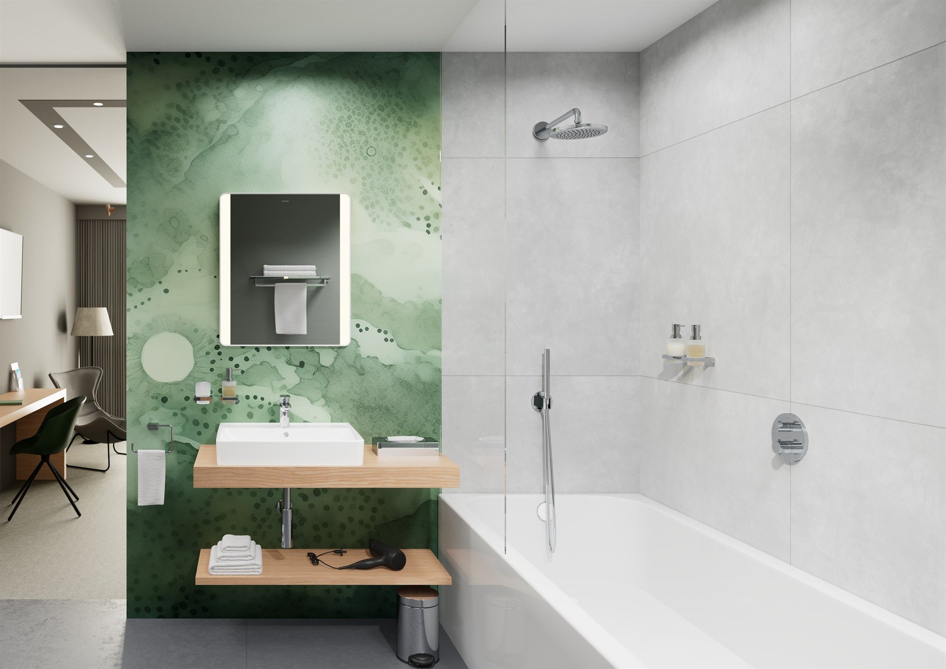 WĄŻ PRYSZNICOWY  ISIFLEX SREBRNY OD HANSGROHE 28272000