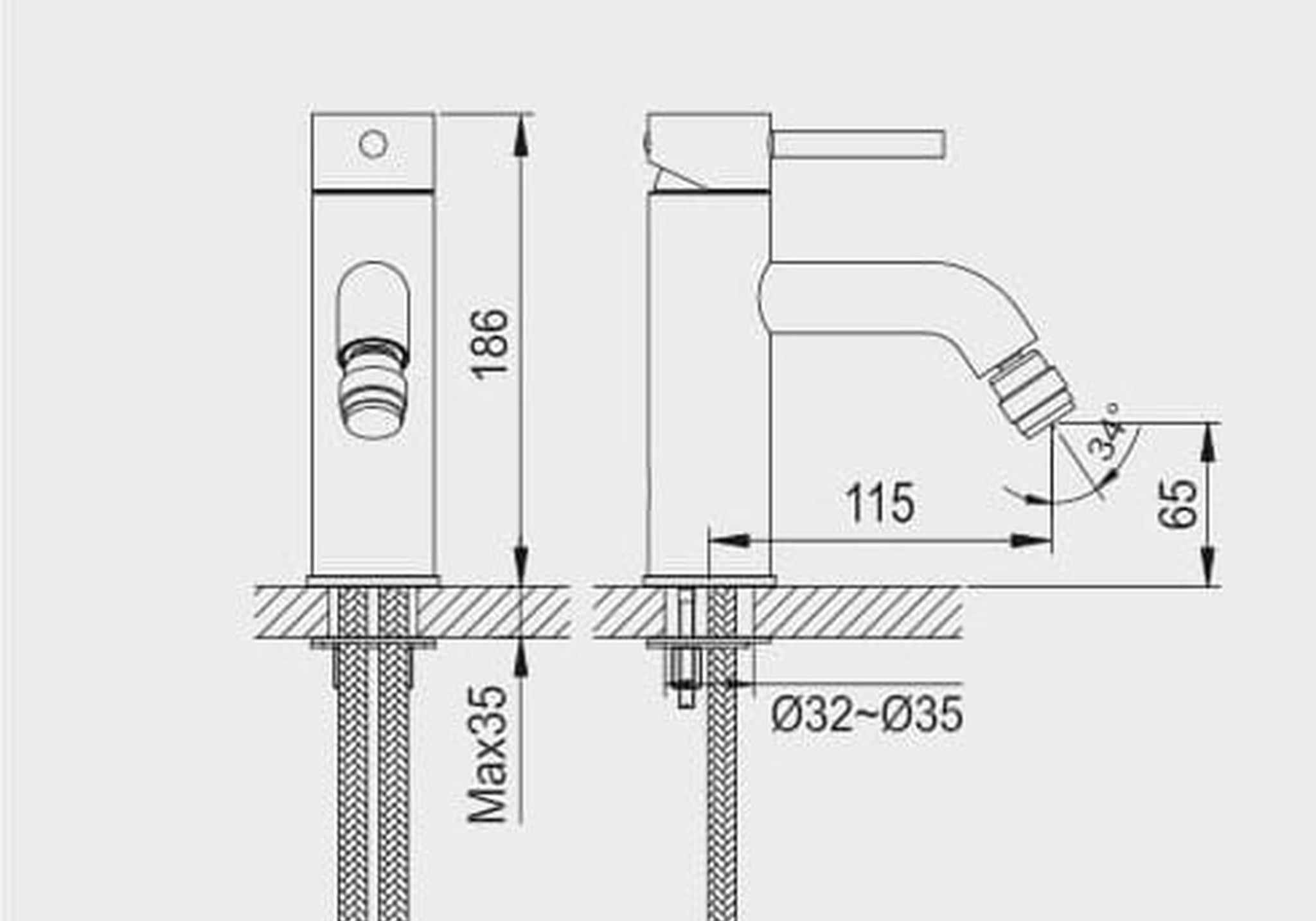 BATERIA BIDETOWA LIVA OD MOBI 374433CA