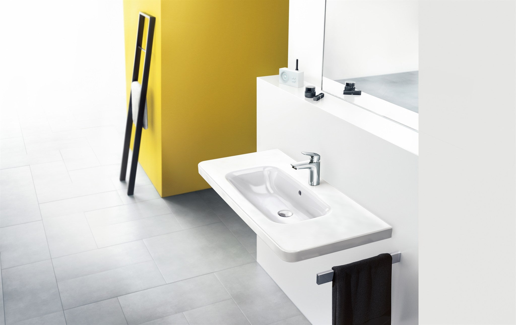 BATERIA UMYWALKOWA LOGIS SREBRNY OD HANSGROHE 71101000