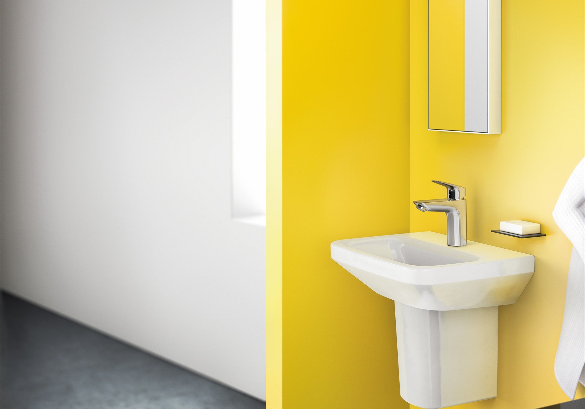 BATERIA UMYWALKOWA NISKA LOGIS OD HANSGROHE 71101000