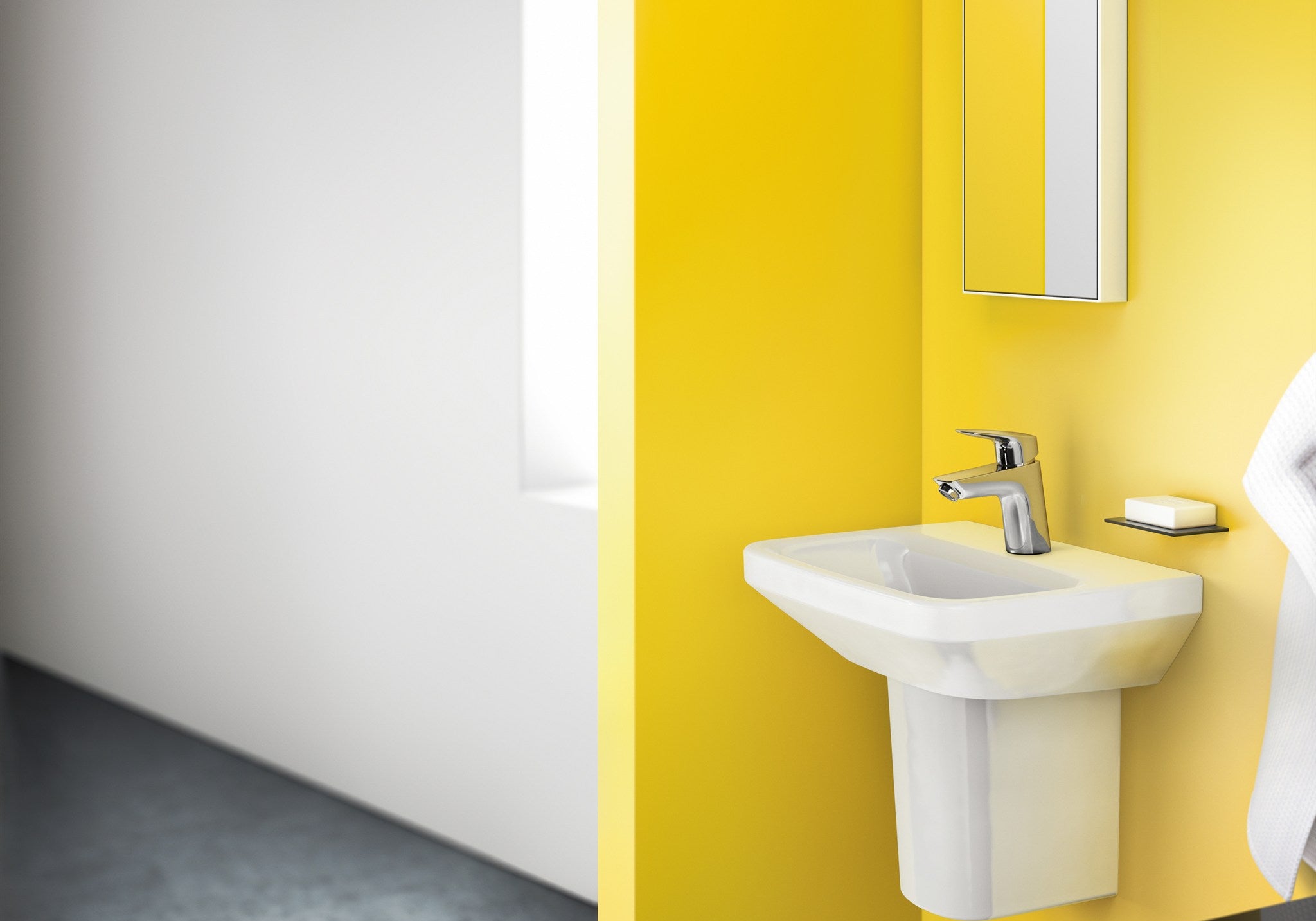 BATERIA UMYWALKOWA NISKA LOGIS OD HANSGROHE 71071000