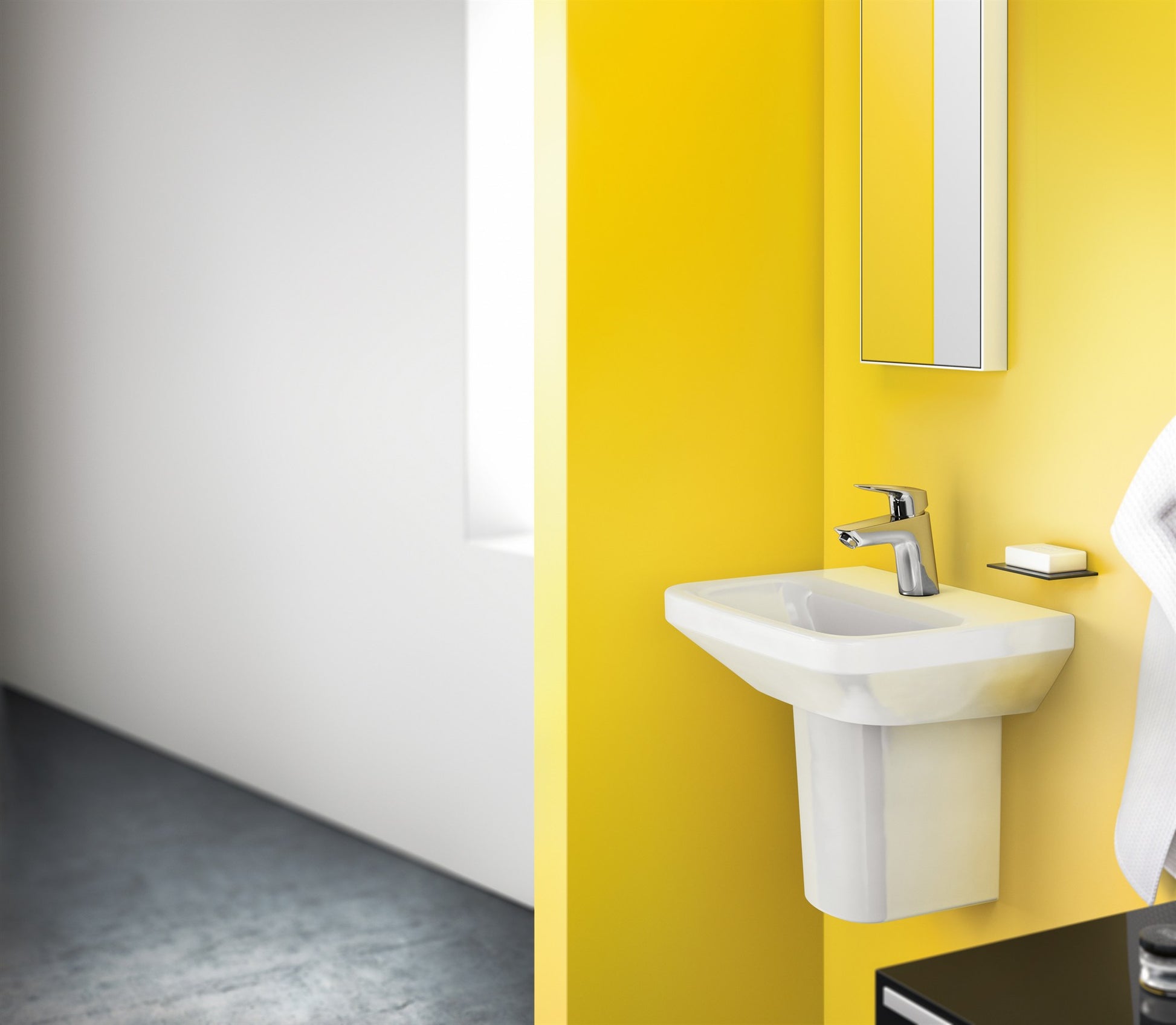BATERIA UMYWALKOWA NISKA LOGIS OD HANSGROHE 71071000