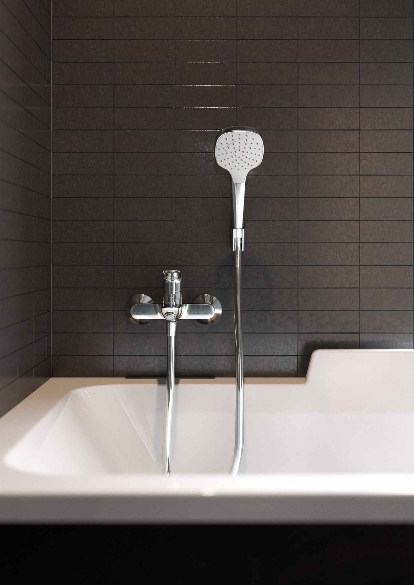 BATERIA WANNOWA LOGIS SREBRNY OD HANSGROHE 71400000