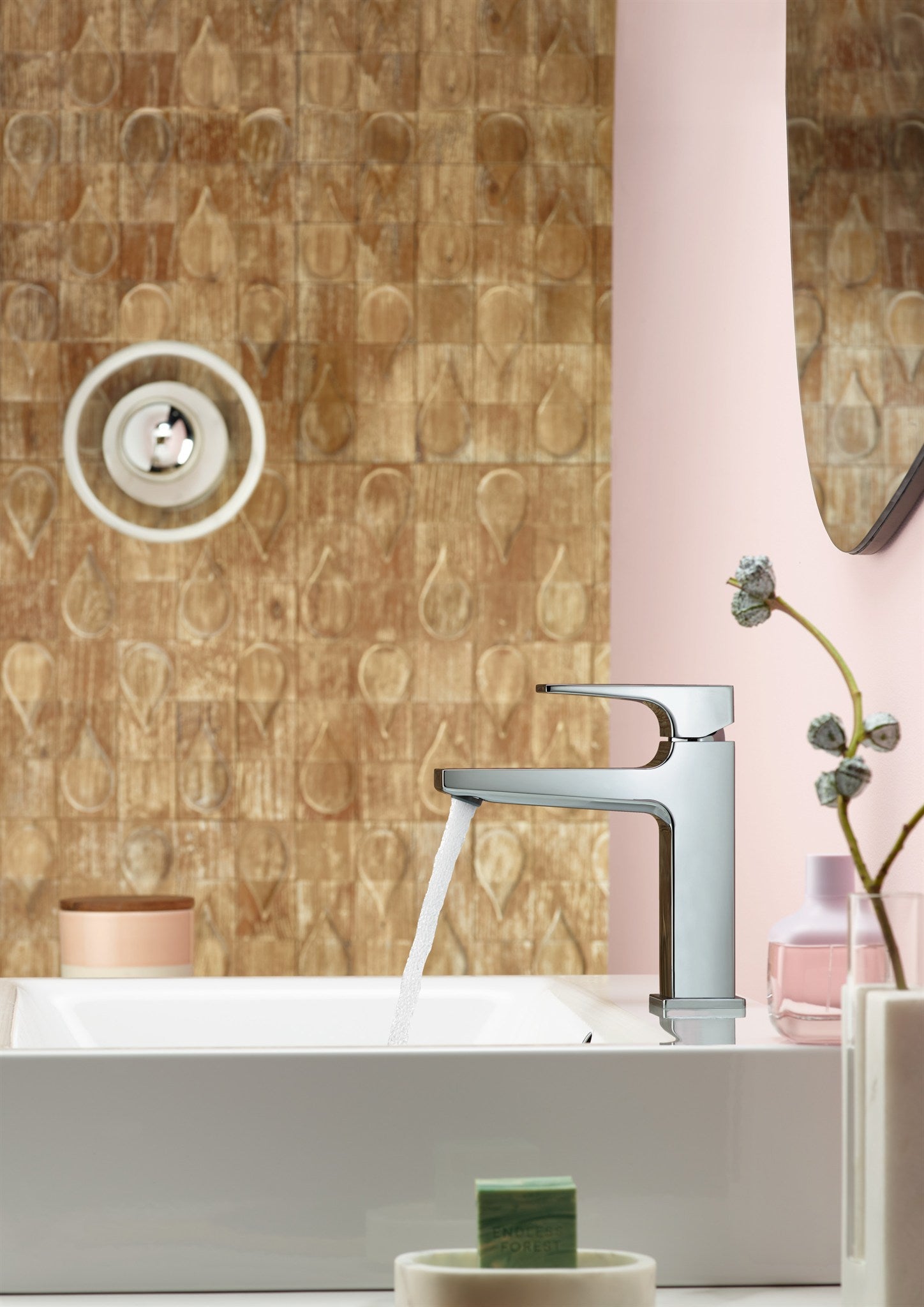 BATERIA UMYWALKOWA METROPOL SREBRNY OD HANSGROHE 32507000