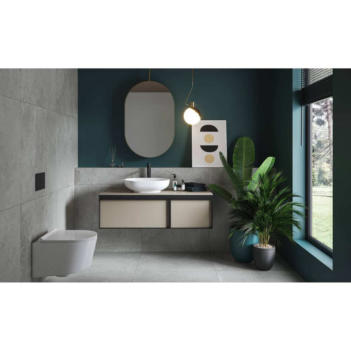 MISKA WC WISZĄCA ENJOY WHITE OD MOBI MCM002