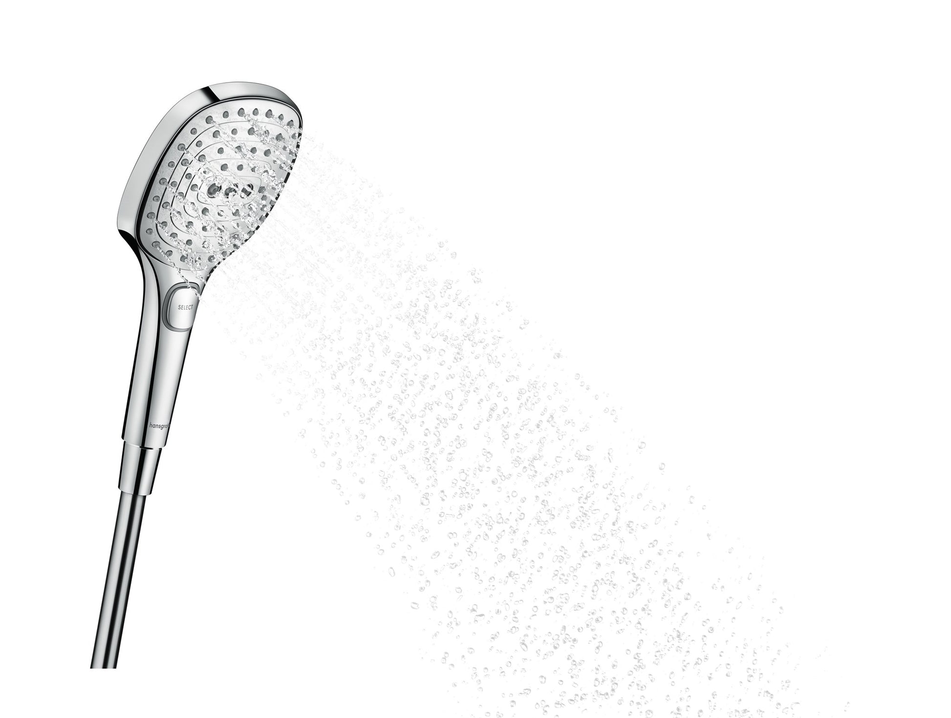 SŁUCHAWKA PRYSZNICOWA  RAINDANCE SELECT E SREBRNY OD HANSGROHE 26520000