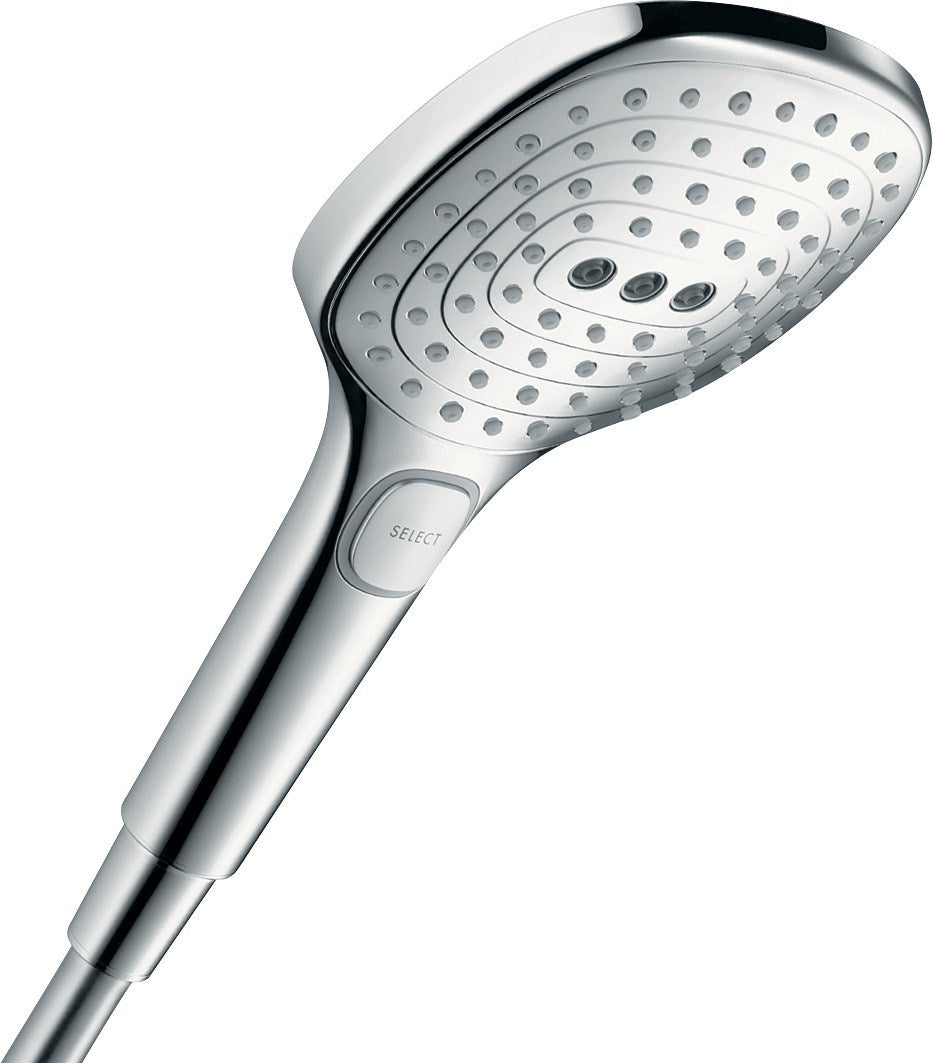 SŁUCHAWKA PRYSZNICOWA  RAINDANCE SELECT E SREBRNY OD HANSGROHE 26520000