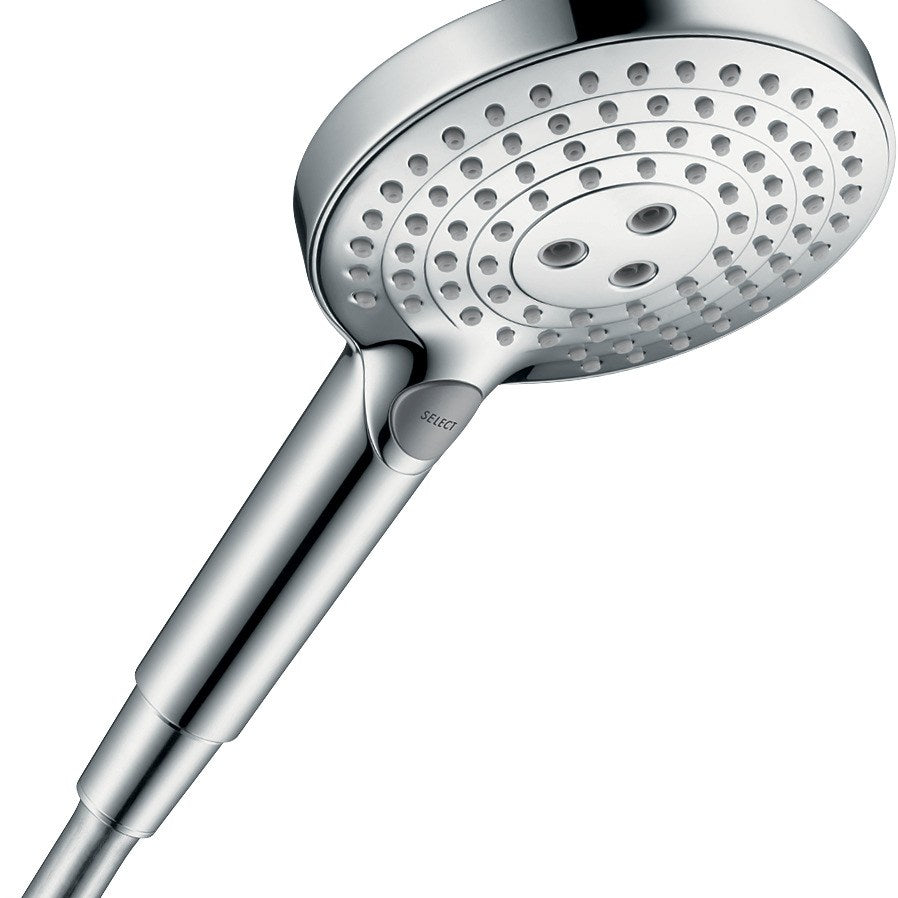 SŁUCHAWKA PRYSZNICOWA  RAINDANCE SELECT S SREBRNY OD HANSGROHE 26530000