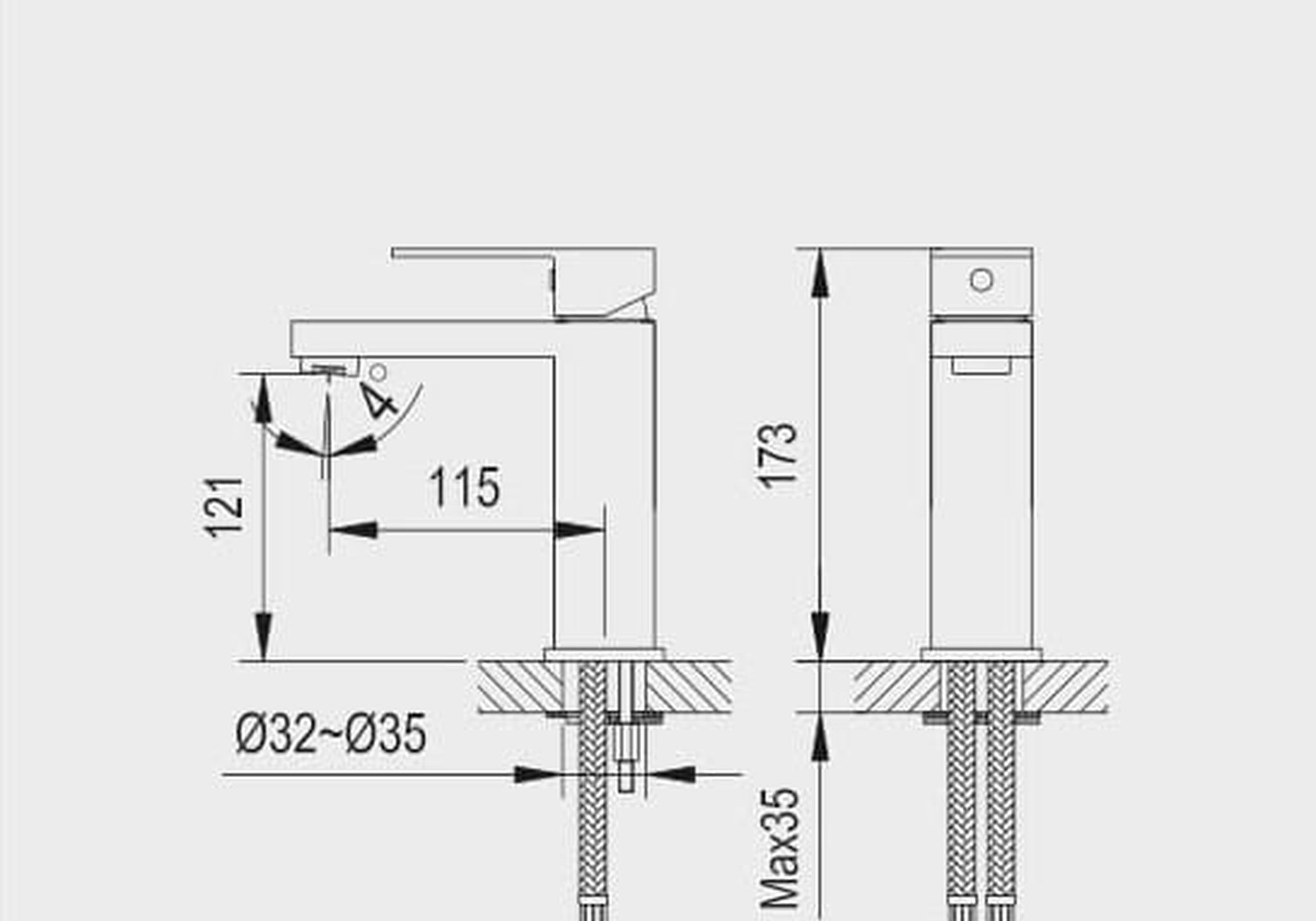 BATERIA UMYWALKOWA RUNA CHROME OD MOBI 751229CA