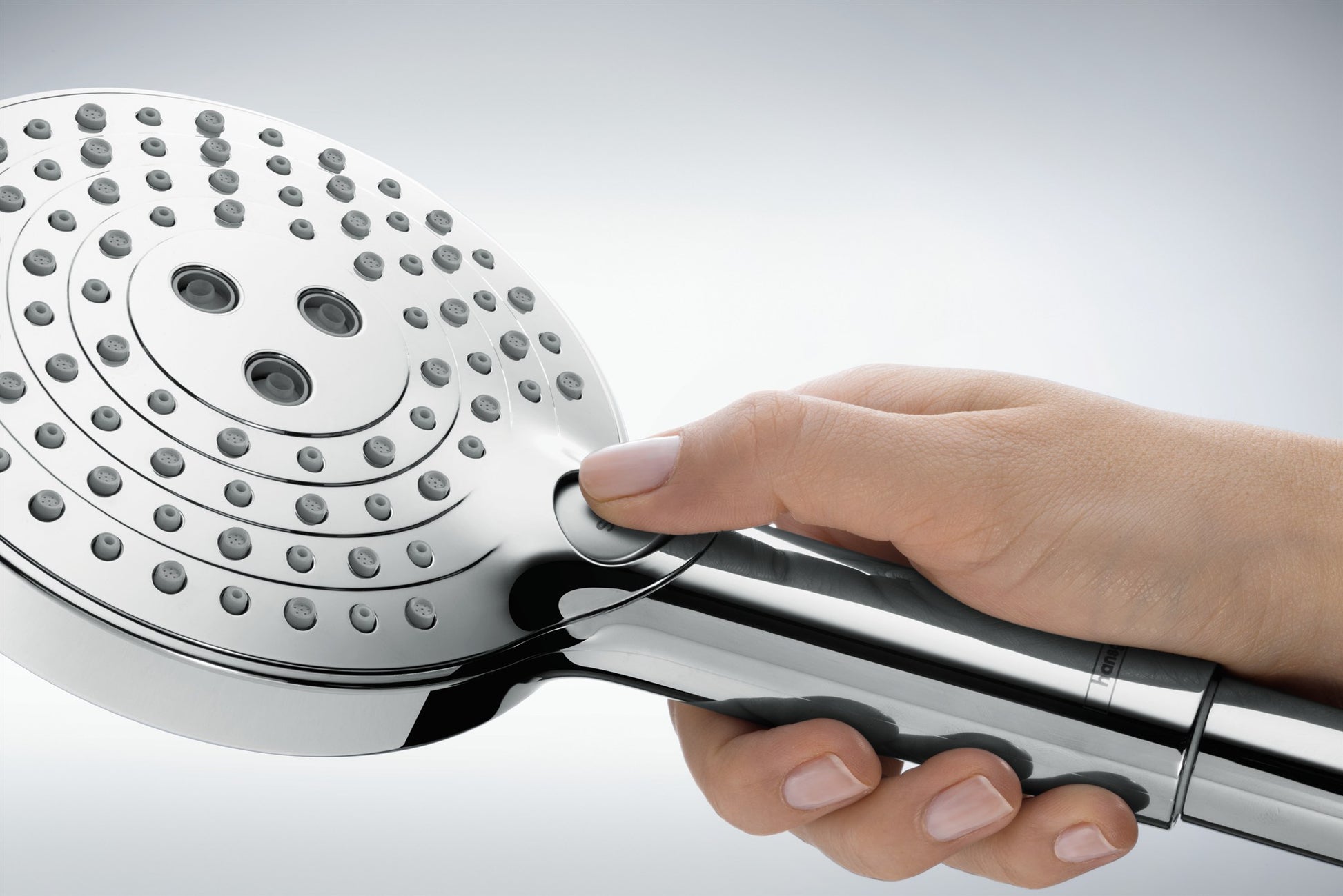 SŁUCHAWKA PRYSZNICOWA  RAINDANCE SELECT S SREBRNY OD HANSGROHE 26014000