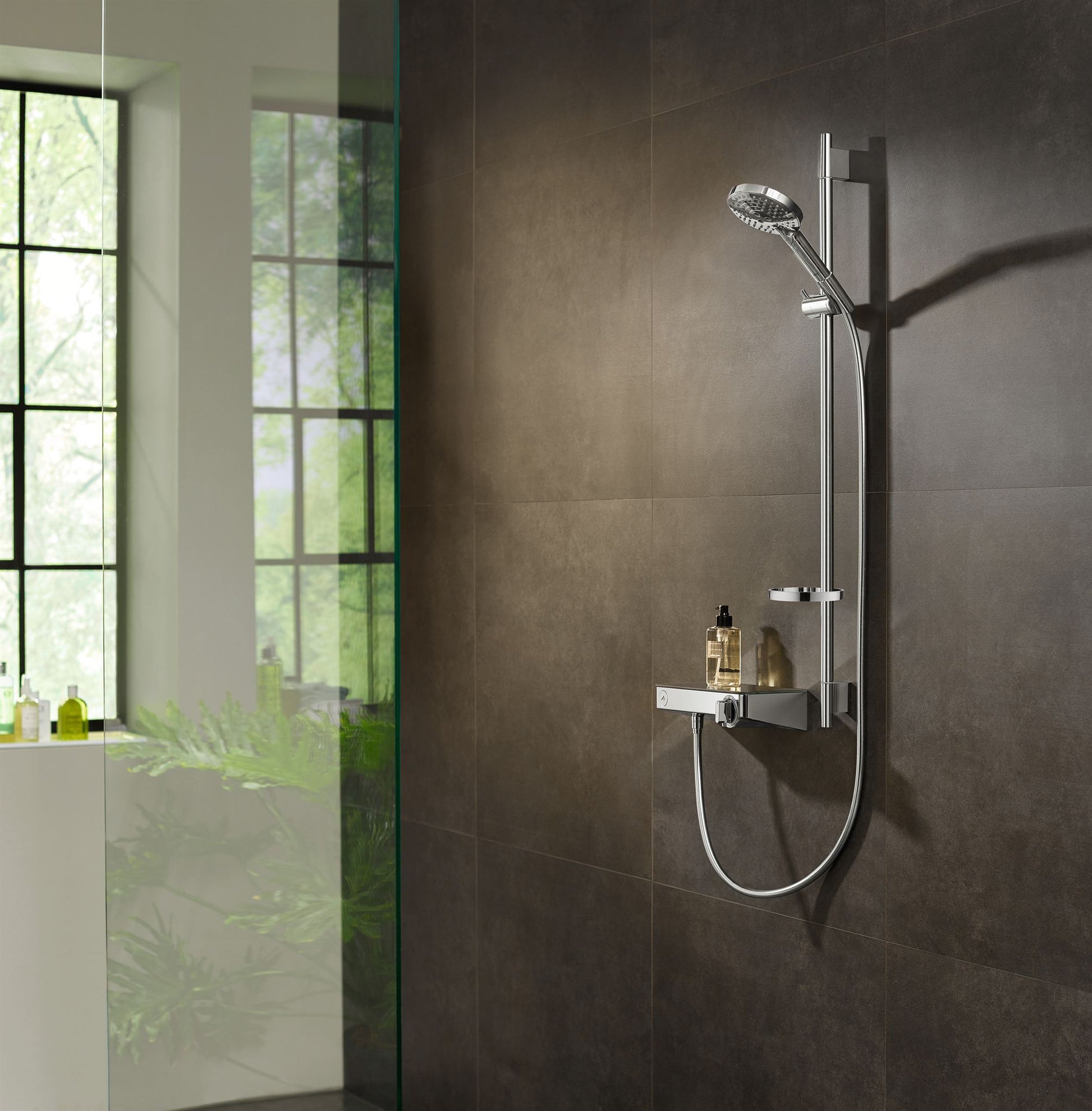 SŁUCHAWKA PRYSZNICOWA  RAINDANCE SELECT S SREBRNY OD HANSGROHE 26014000