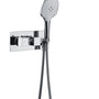 BATERIA PRYSZNICOWA PODTYNKOWA  CHROME OD MOBI