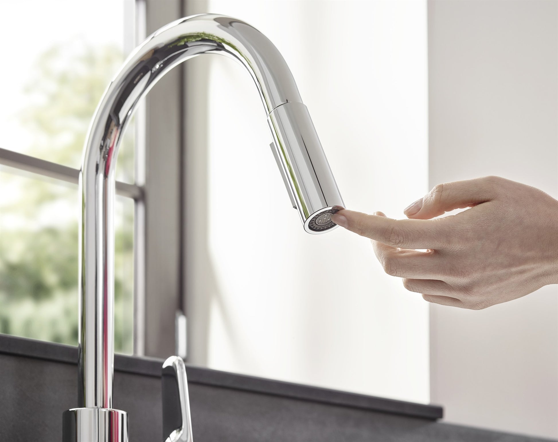 BATERIA KUCHENNA NATYNKOWA FOCUS M41 SREBRNY OD HANSGROHE 31815000