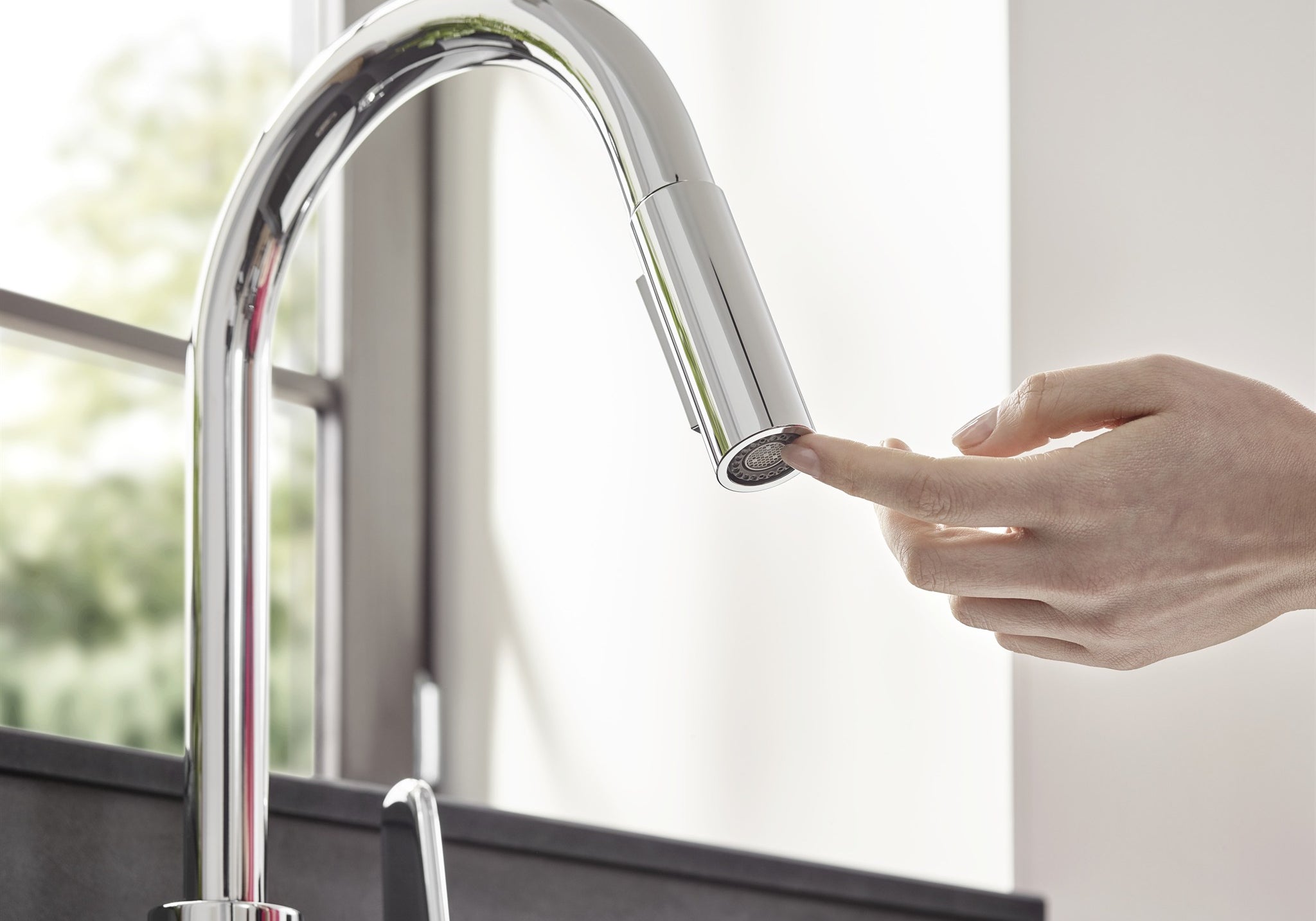 BATERIA KUCHENNA NATYNKOWA FOCUS M41 SREBRNY OD HANSGROHE 31815000