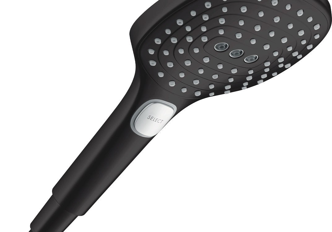 SŁUCHAWKA PRYSZNICOWA  RAINDANCE SELECT E CZARNY OD HANSGROHE 26520670