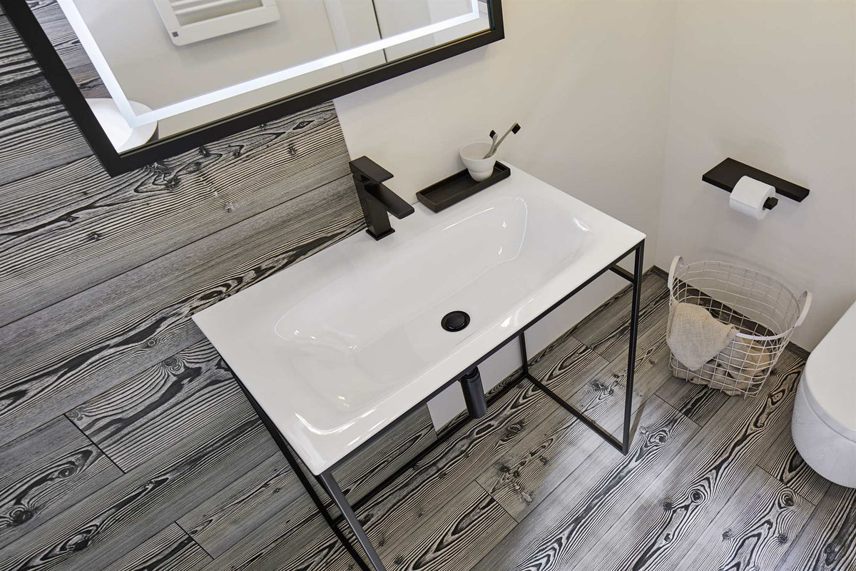 BATERIA UMYWALKOWA  METROPOL CZARNY OD HANSGROHE 32507670