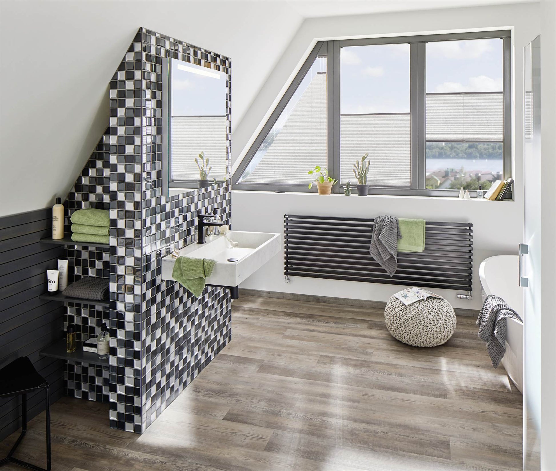 BATERIA UMYWALKOWA NISKA METROPOL OD HANSGROHE 32507670