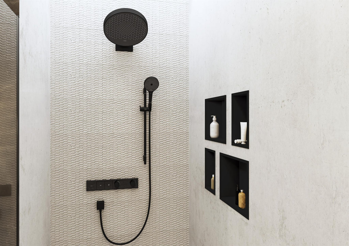BATERIA NATYNKOWA FIXFIT CZARNY OD HANSGROHE 26455670