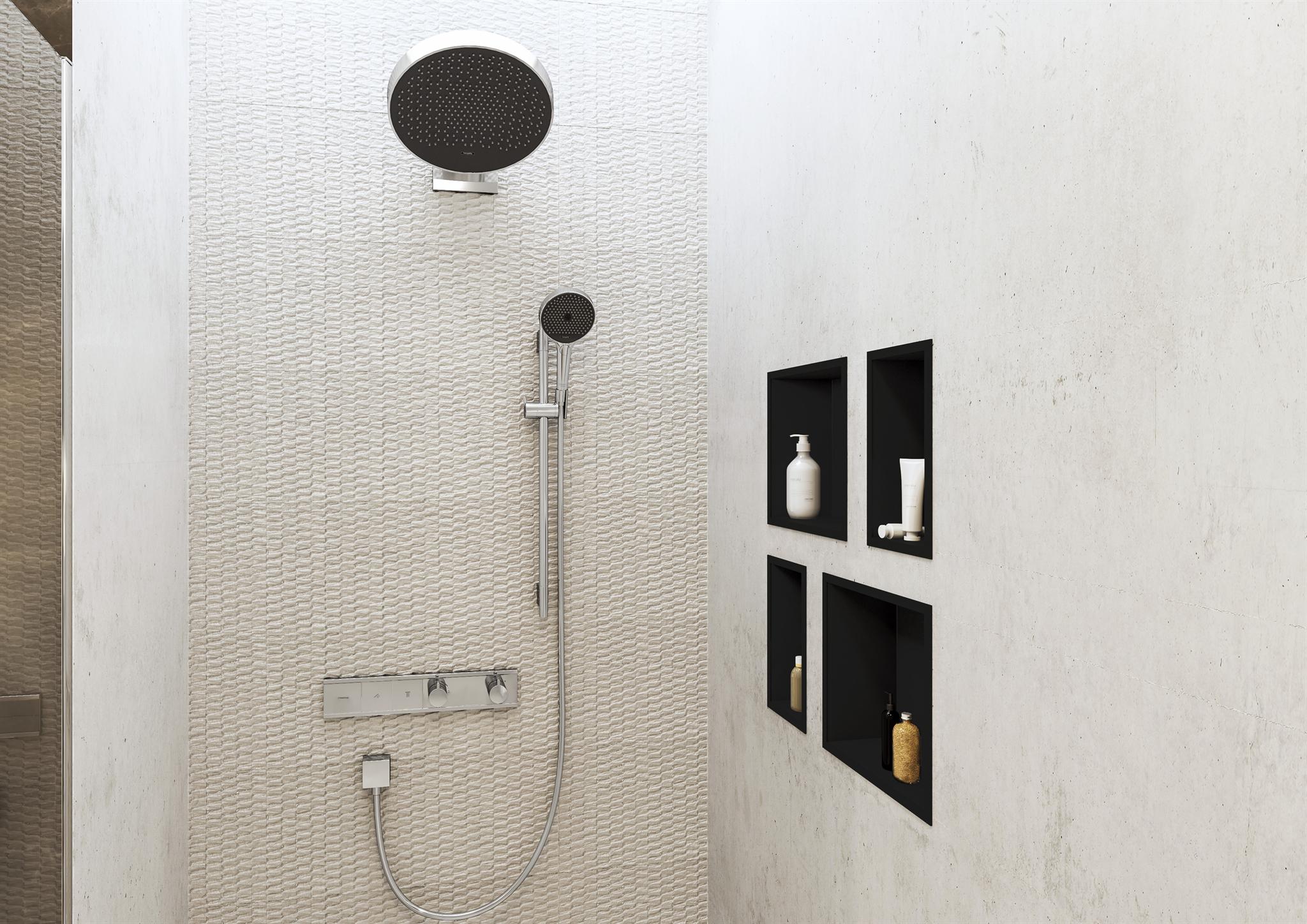 DESZCZOWNICA  RAINFINITY SREBRNY OD HANSGROHE 26230000