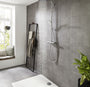 BATERIA WANNOWO-PRYSZNICOWA  CROMETTA S SREBRNY OD HANSGROHE 27268000