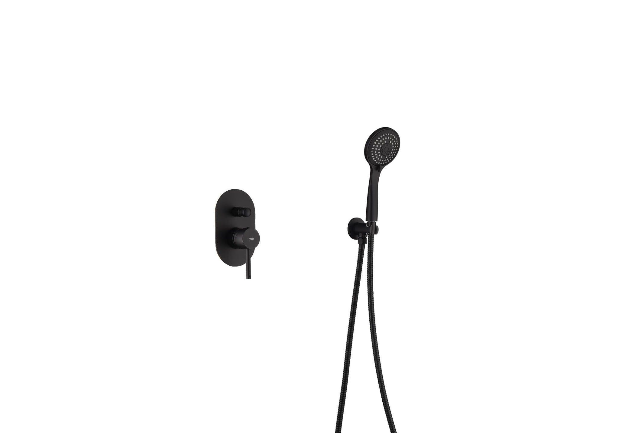ZESTAW NATRYSKOWY PODTYNKOWY LIVA BLACK OD MOBI 10020200949BL