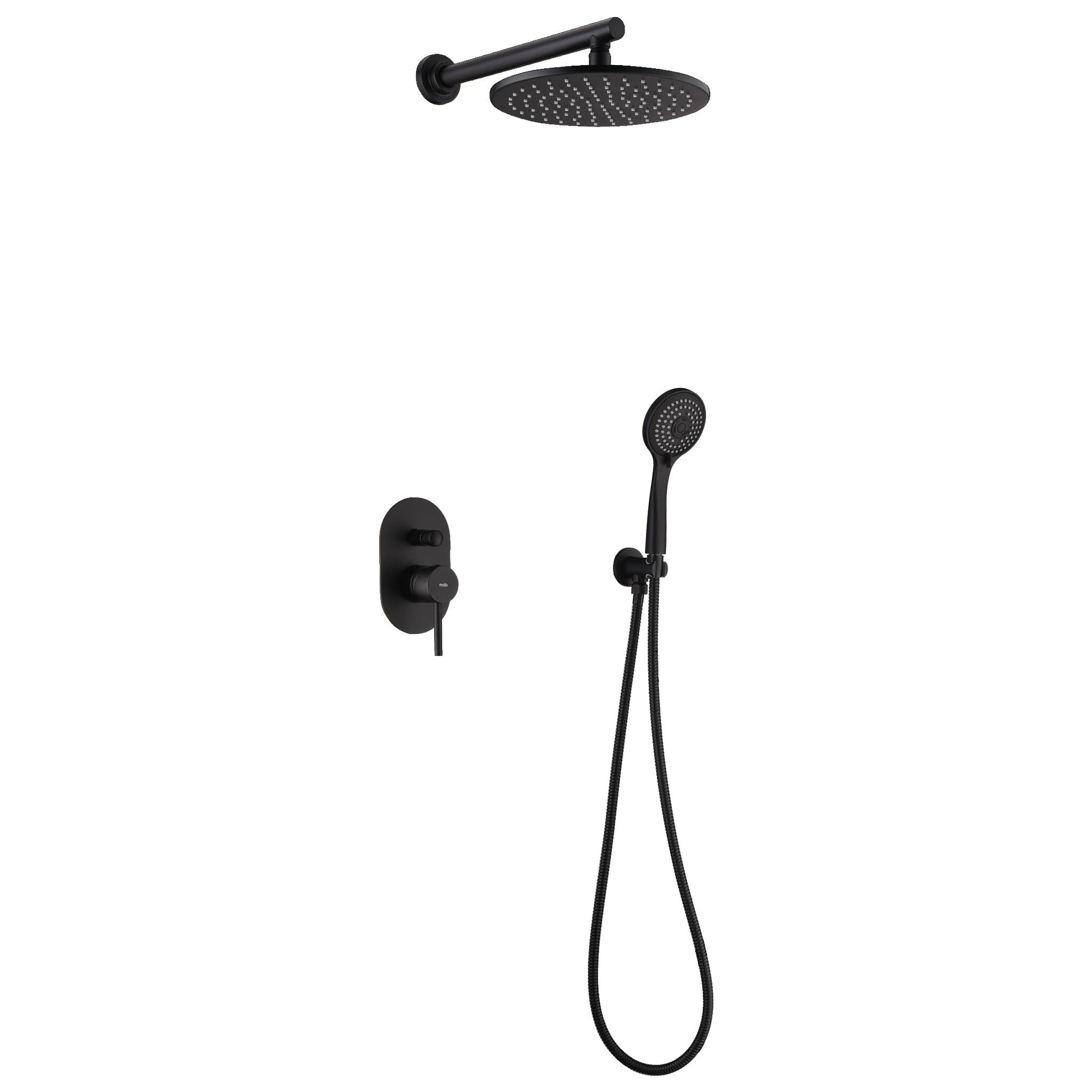 ZESTAW NATRYSKOWY PODTYNKOWY LIVA BLACK OD MOBI 10020200949BL
