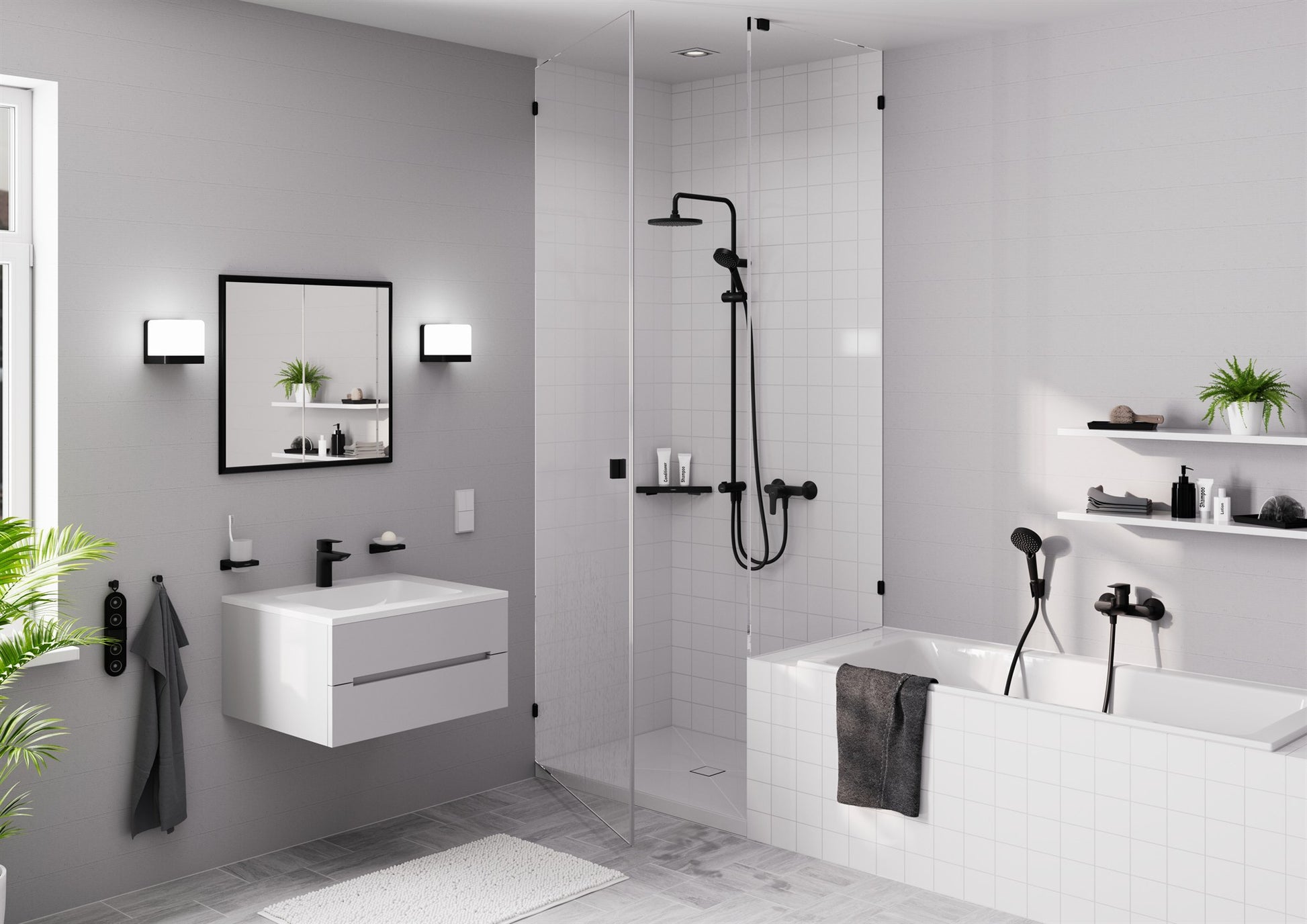 WĄŻ PRYSZNICOWY  ISIFLEX CZARNY OD HANSGROHE 28272670