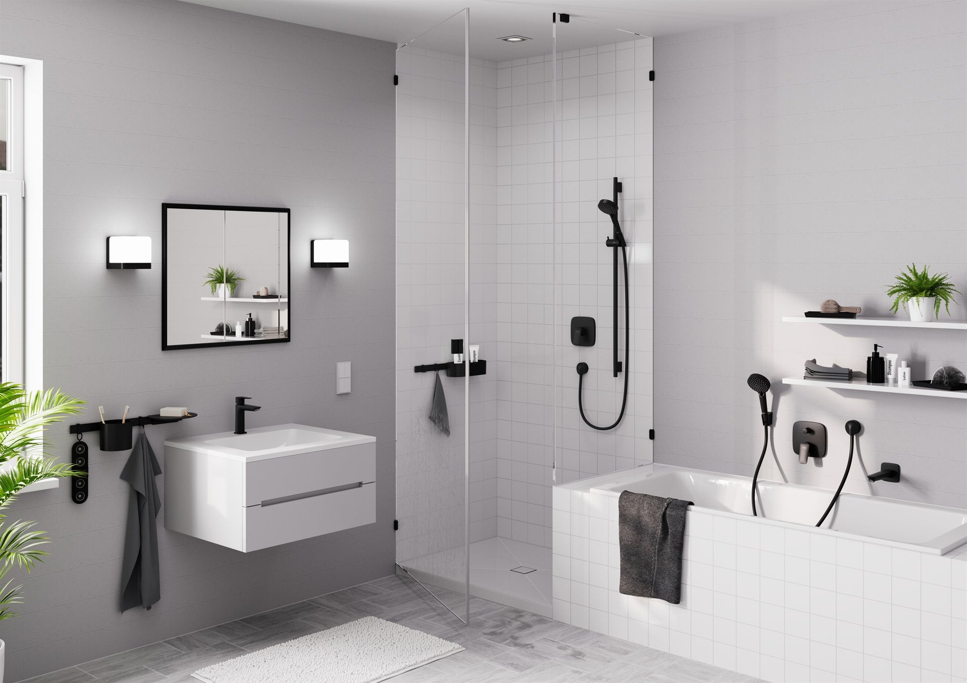WĄŻ PRYSZNICOWY  ISIFLEX CZARNY OD HANSGROHE 28272670