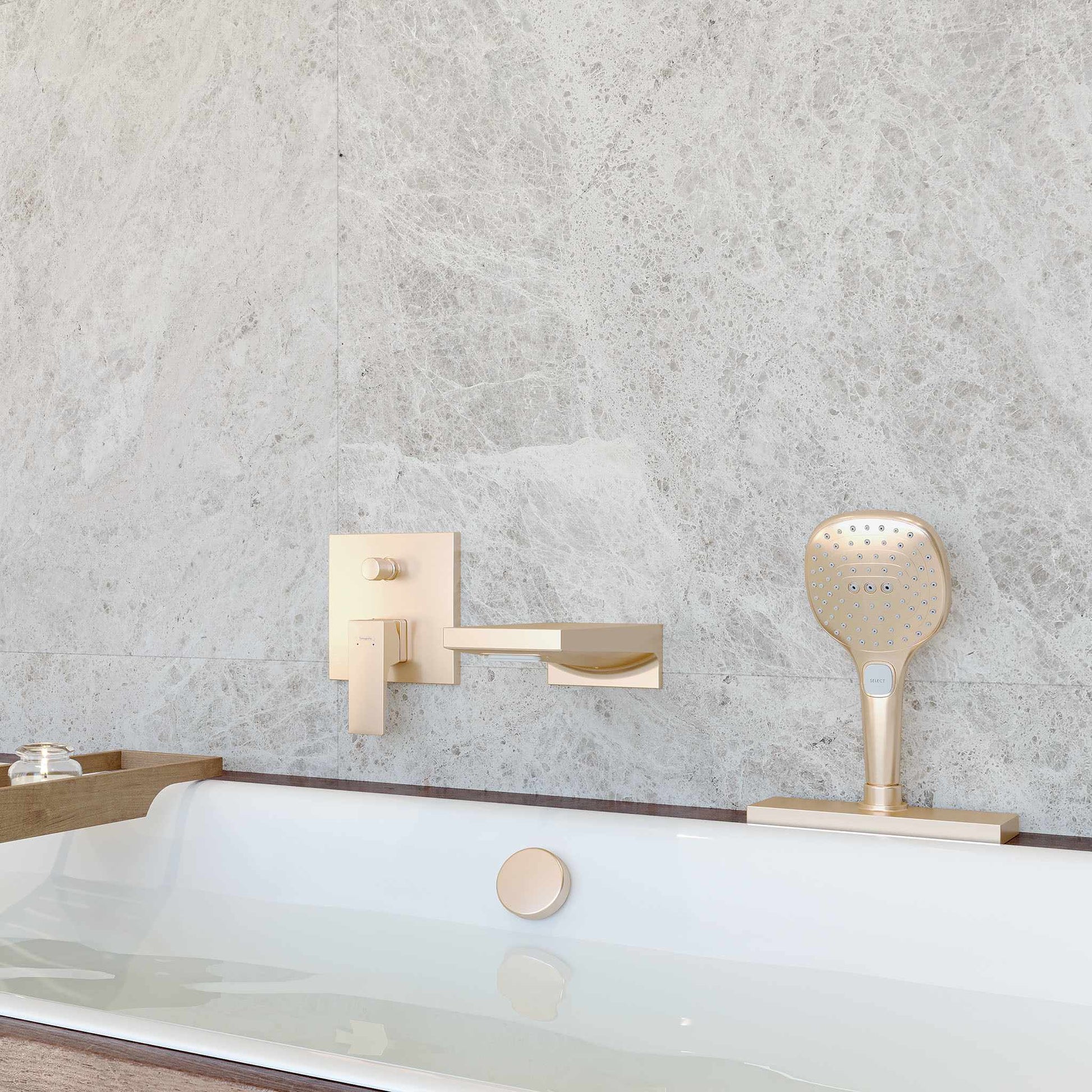 SŁUCHAWKA PRYSZNICOWA  RAINDANCE SELECT E BRĄZOWY OD HANSGROHE 26520140
