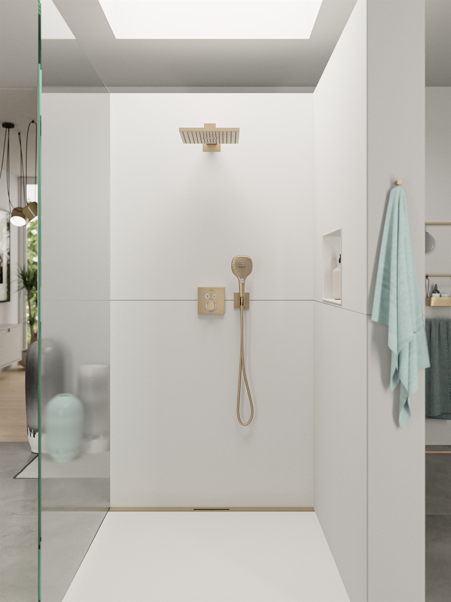 SŁUCHAWKA PRYSZNICOWA  RAINDANCE SELECT E BRĄZOWY OD HANSGROHE 26520140