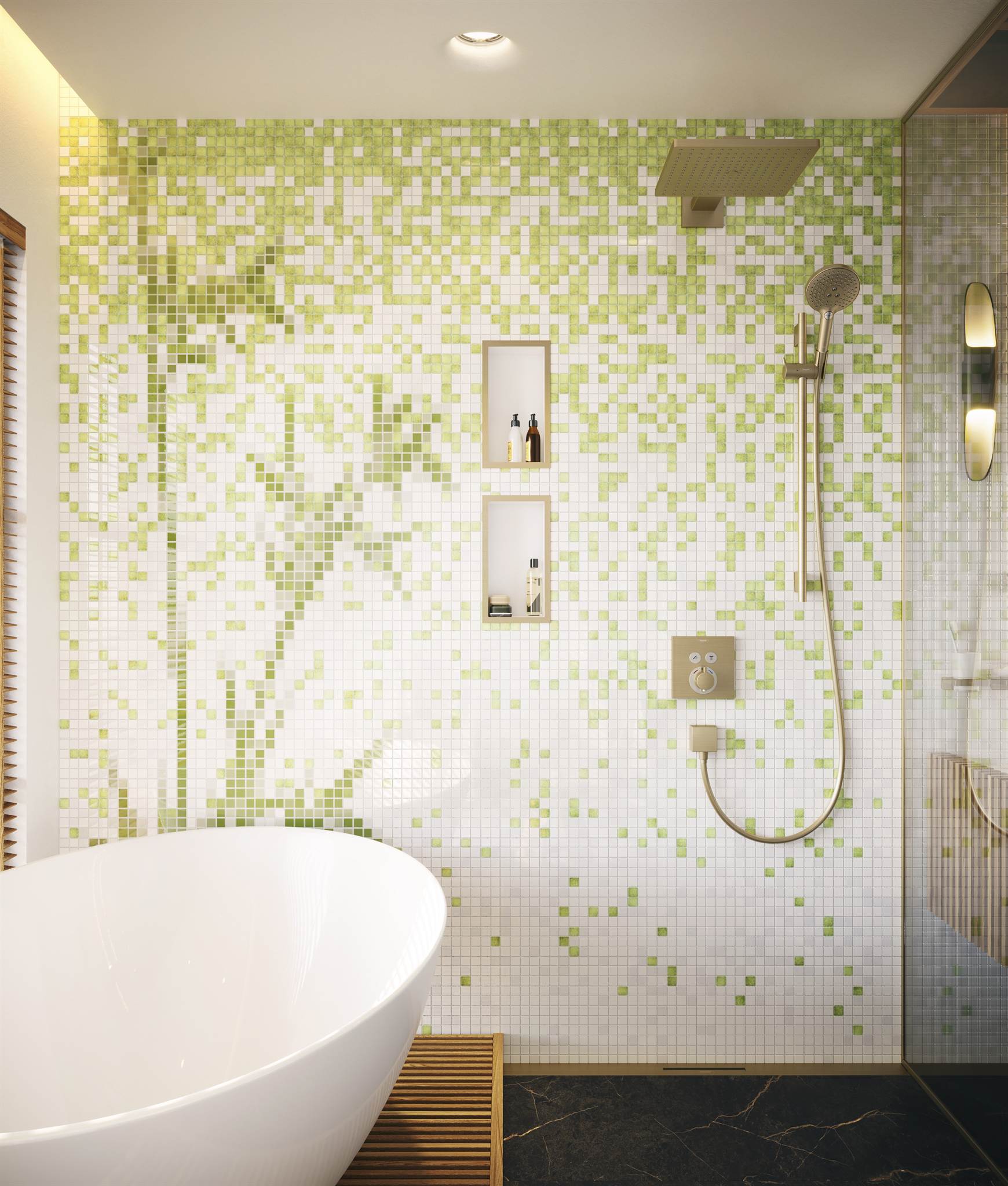 SŁUCHAWKA PRYSZNICOWA  RAINDANCE SELECT S BRĄZOWY OD HANSGROHE 26530140