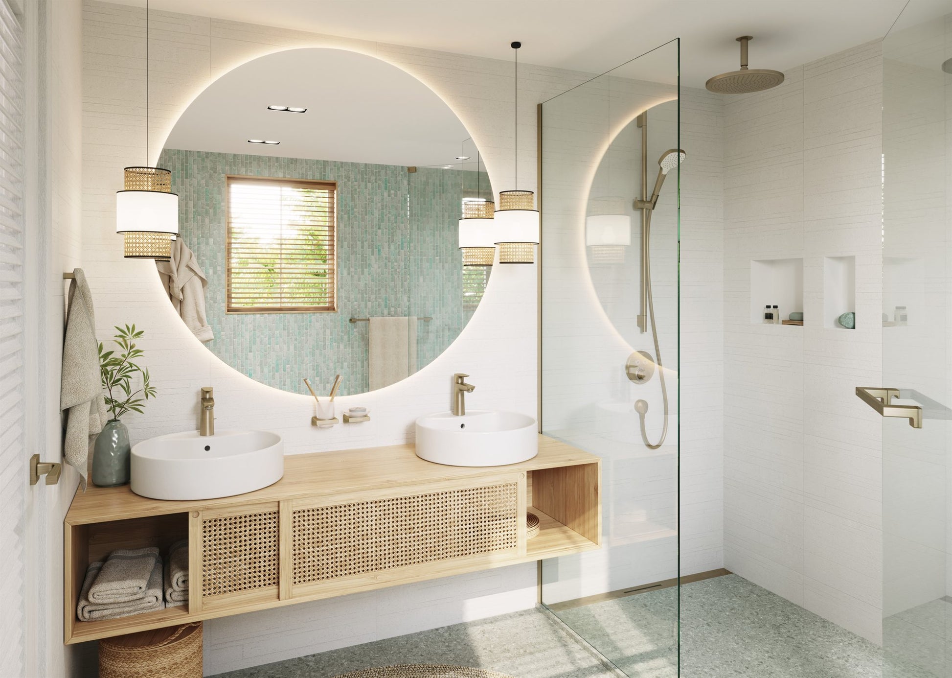DESZCZOWNICA  CROMA BRĄZOWY OD HANSGROHE 26220140